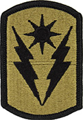 40th Armored Brigade OCP Scorpion Shoulder Patch With Velcro